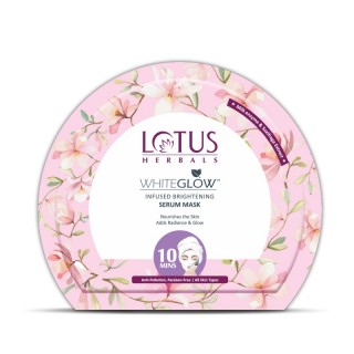 Lotus Herbals WhiteGlow Infused Brightening Serum Mask